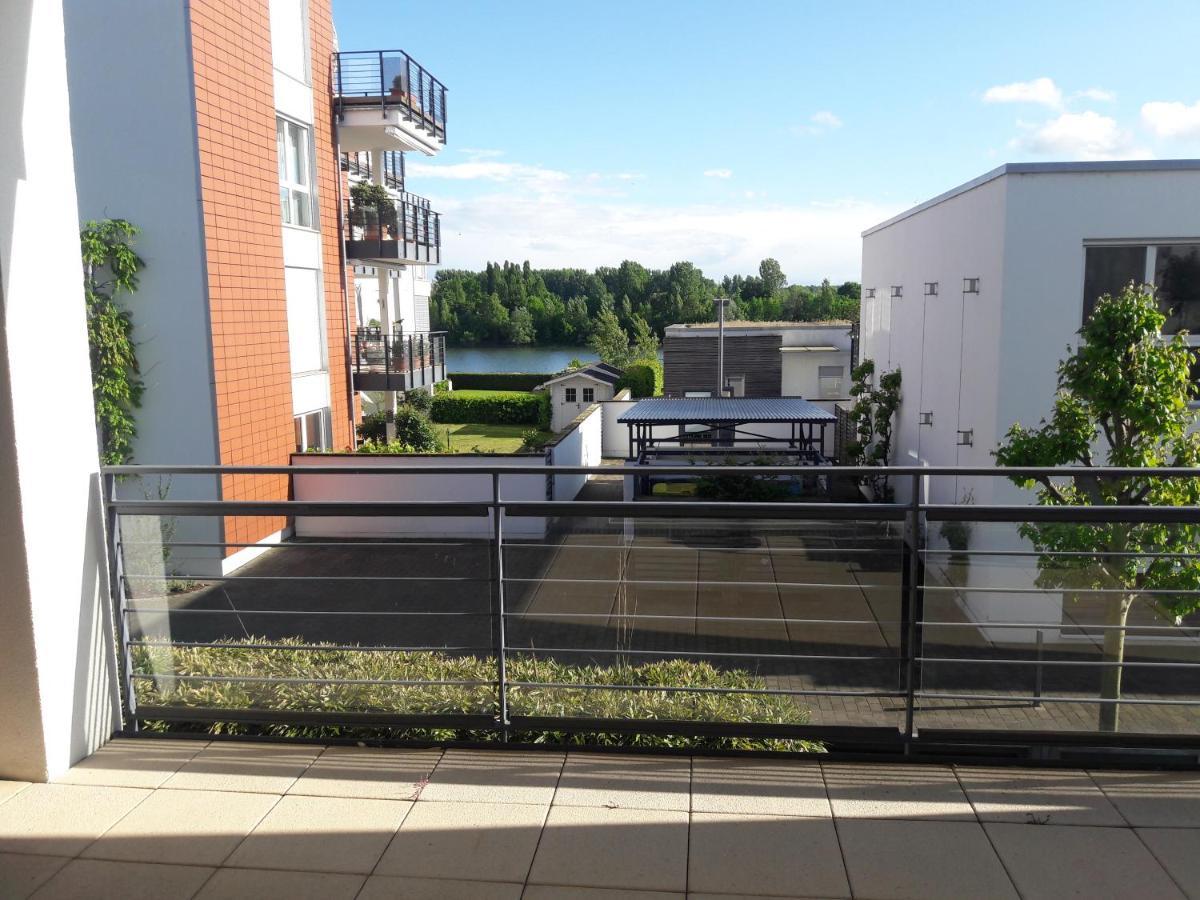 Ferien Am Wasser Wiesbaden Esterno foto